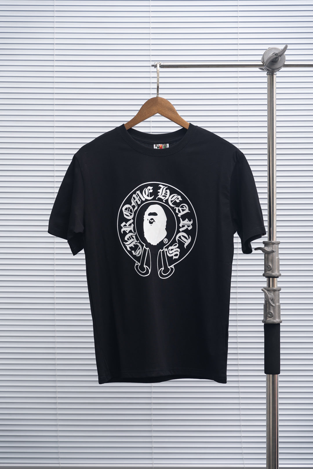 T-shirt Noir Chrome H