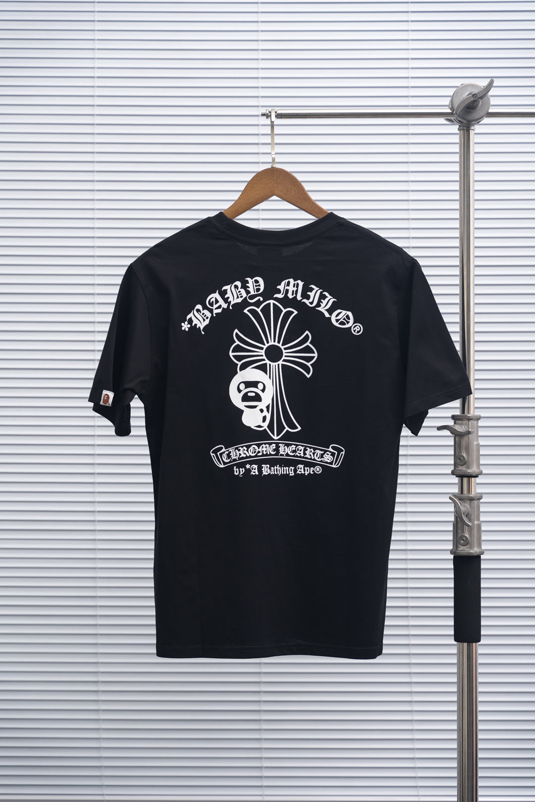 T-shirt Noir Chrome H