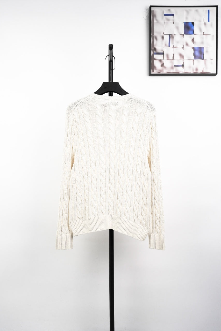 Pull en coton torsadé RL