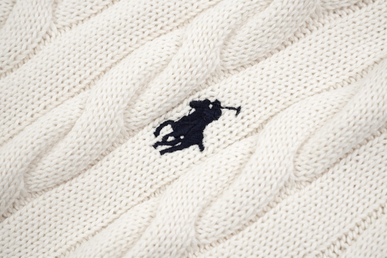 Pull en coton torsadé RL