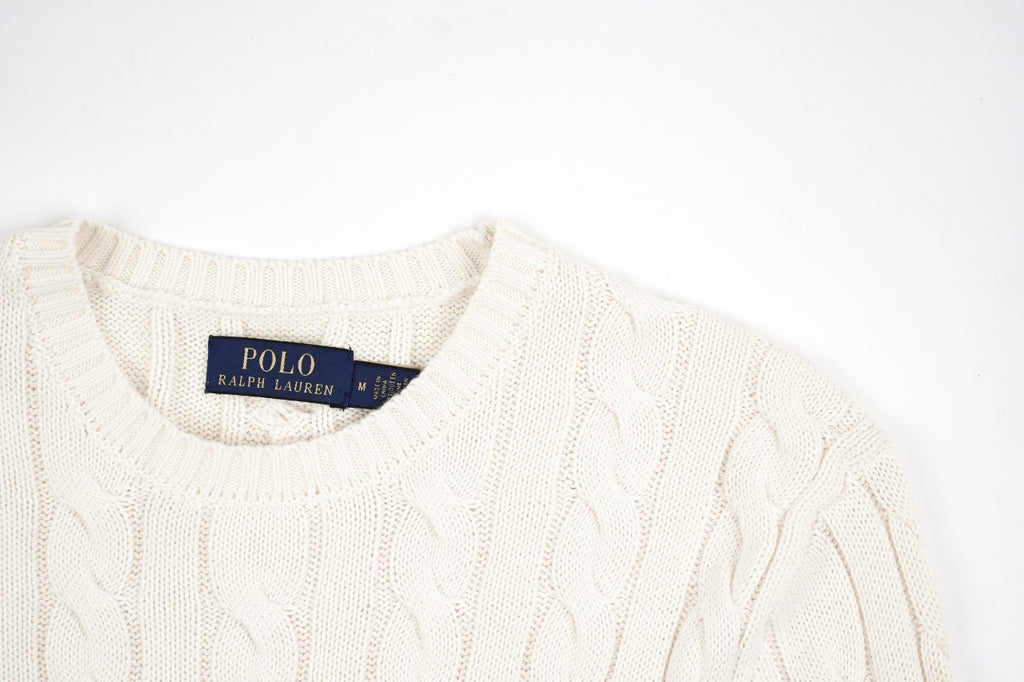 Pull en coton torsadé RL